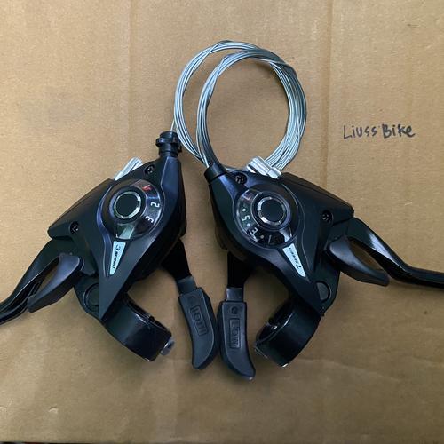 Jual Shifter shimano sepeda MTB 3×7 speed Kota Bogor Liuss