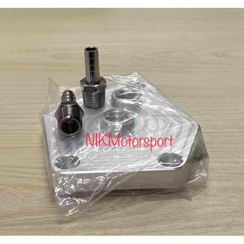 Jual Adaptor CVT / Adapter ATF Cooler Honda L15 CNC Billet Aluminium ...
