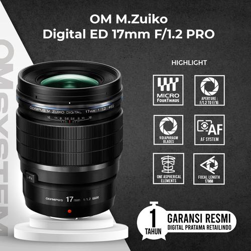 OLYMPUS OM SYSTEM Digital ED 17mm PRO Lens di Camera Goods  Tokopedia