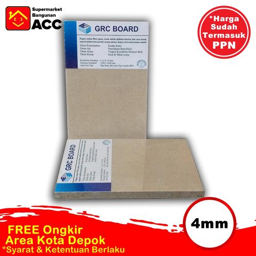 Jual Papan Grc Grc Board 4mm Kota Depok Supermarket Acc Bangunan