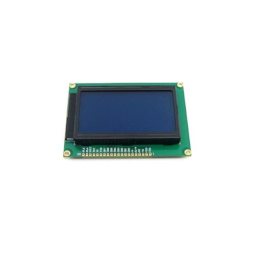 Jual 12864 128x64 Graphic LCD MODULE blue color backlight warna biru ...