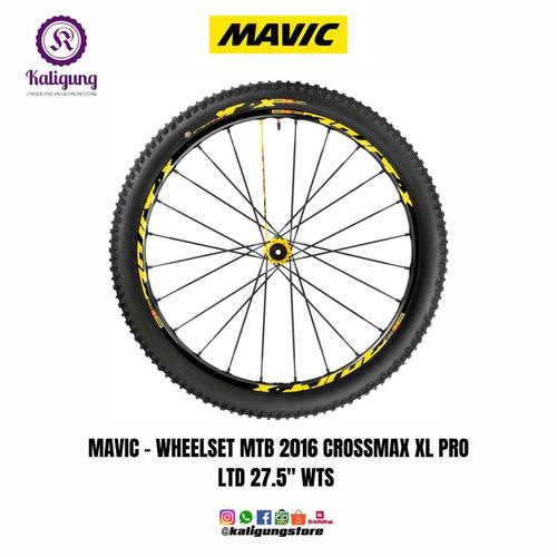 Jual MAVIC Wheelset CrossMax XL Pro Ltd 27.5 TA 20 Roda Depan MTB