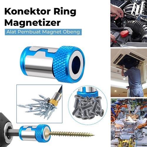 Jual Konektor Adapter Ring Magnetizer Alat Pembuat Magnet Kepala Obeng ...