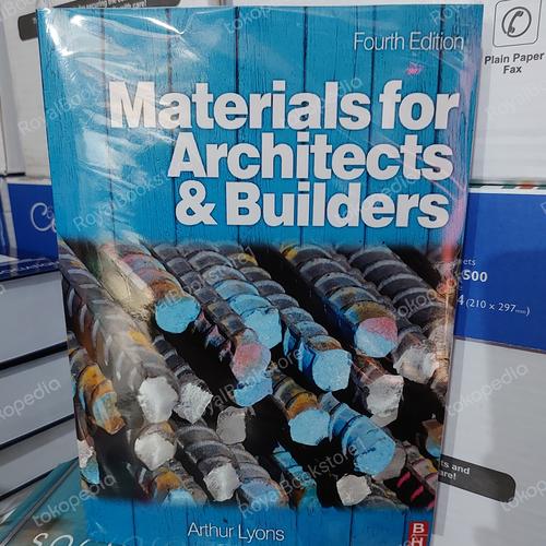 Jual Buku Materials for Architects and Builders 4th Edition - Jakarta ...