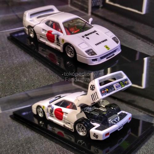 Jual Ferrari F40 Tomica Custom LibertyWalk S15 35GT LBWK R34 Fast ...