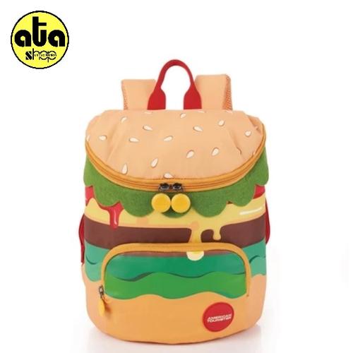 Jual American Tourister Coodle Tas Backpack Burger Brown Kab