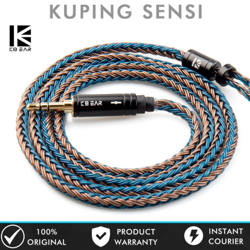 Cavo Cuffie Keephifi 2m - 16 Core OCC Placcato Argento Per IEM, Compatibile Con KZ, CCA, TRN - Foto 2