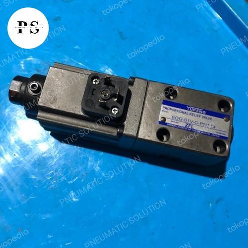 Jual SOLENOID PROPORTIONAL RELIEF VALVE YUKEN EDG-01V-C-PNT13 - Jakarta ...