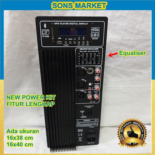 Promo POWER KIT MESIN KIT AKTIF 1000 Watt 16x38 16x40 USB BLUETOOTH
