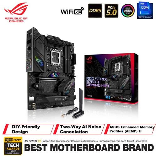 新品未開封品 ROG STRIX 凡庸 B760-F GAMING WIFI