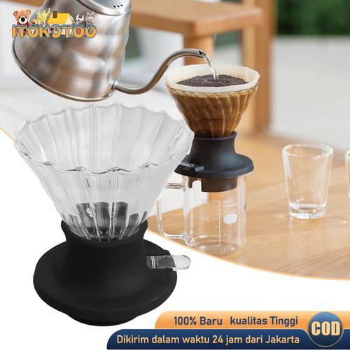 Jual V60 Immersion Dripper Switch Glass Clever Drip Kopi Coffee Dripper