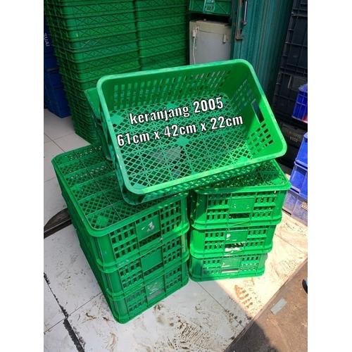 Jual keranjang rabbit plastik tipe 2005 keranjang buah keranjang sayur ...