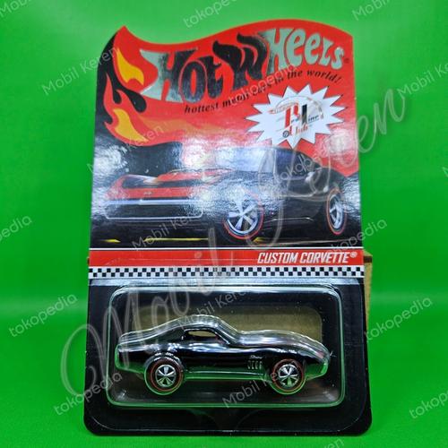 Coche Coleccionable RLC Exclusive Corvette 68 Custom 2022 - Edición Limitada 12948/25000, Con Capó Abatible
