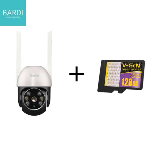 Promo BARDI Smart IP Camera CCTV Outdoor PTZ Wifi 2MP 1080p IP65 FHD