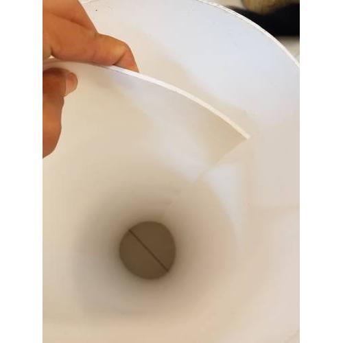 Jual PTFE Teflon Lembaran 5mm x 100cm x 100cm PTFE Teflon Sheet Tahan ...