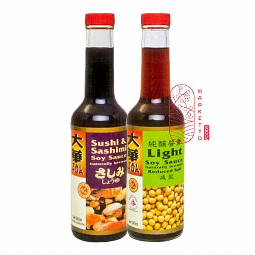 Jual Tai Hua Light Soy Sauce Reduced Salt/Sushi & Sashimi Soy Sauce 305ml LIGHT SOY SAUCE