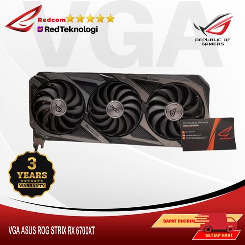 Promo VGA ASUS ROG STRIX RX 6700XT Cicil 0% 3x Kota Administrasi