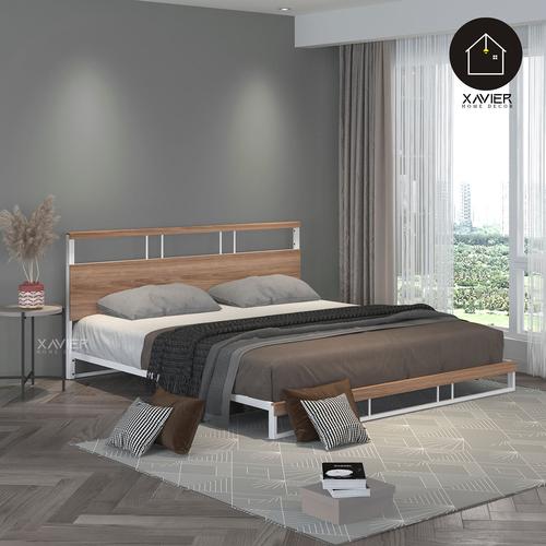 Jual Dipan Minimalis Besi dengan Headboard Xavier Home Decor HIRO