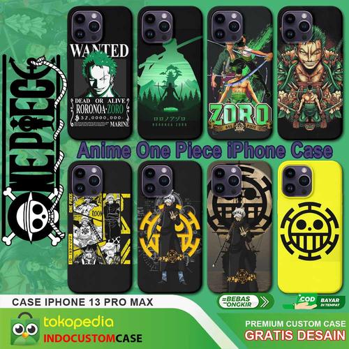Jual Casing Hard Case iPhone 13 Pro Max Anime Roronoa Zoro Trafalgar