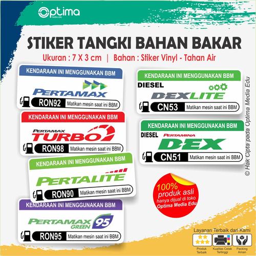 Optima Stickers Jual Stiker Tangki Bahan Bakar Motor dan Mobil - Kab. Klaten - Optima ...