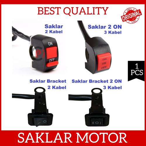Jual Saklar Swit Tambahan Power Switch On On Off Lampu Motor Stang ...