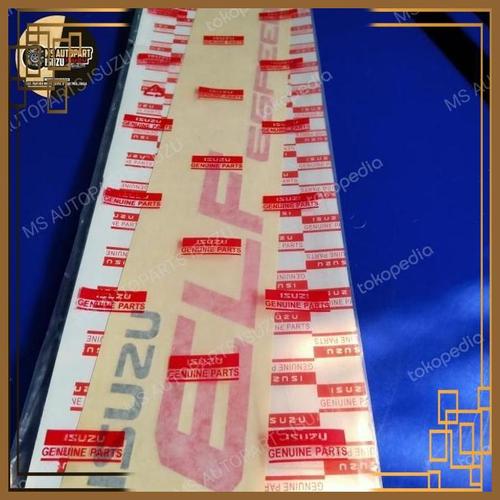 Jual [Msp] Sticker Stiker Setiker Pintu Isuzu Elf 6Speed Original ...
