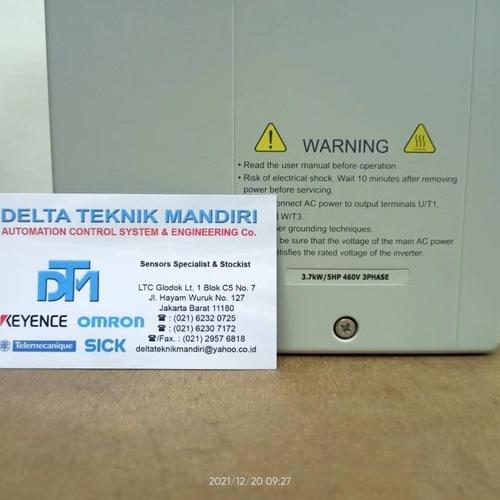 Jual Inverter Delta Vfd037B43A 5Hp 3,7Kw 3Phase 380Vac - Jakarta Barat ...