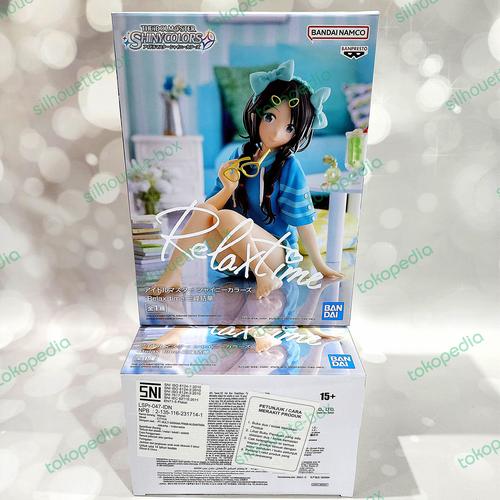 Banpresto Statua PVC The Idolmaster - Shiny Colors Relax Time - Yuika Mitsumine, Figura Collezionabile Giapponese Licenza Ufficiale - 4