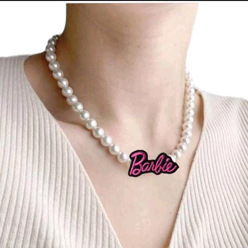 Jual kalung mutiara/kalung cewek/kalung barbie/kalung cewek barbie