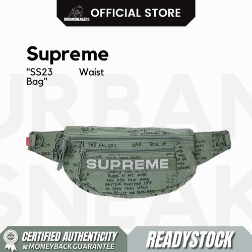 Jual Supreme SS23 Field Waist Bag Olive Gonz - Kota