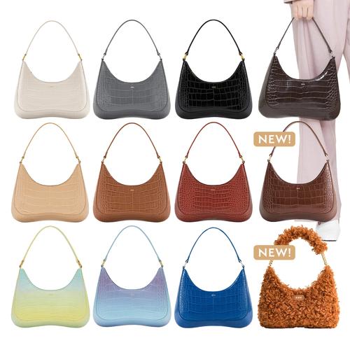 Promo JW PEI Ruby Shoulder Bag UMBER CROC Cicil 0 3x Kab