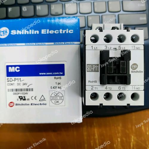 Jual Kontaktor DC SDP11/SD-P11 3P 24V/48V 1NO Shihlin Electric - 48Vdc
