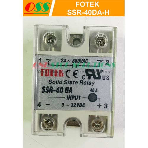 Jual FOTEK SSR-40DA-H / SSR 40DAH Solid State Relay Fotek 40 Amper ...