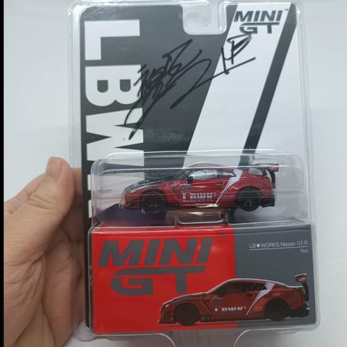 Jual Mini GT Liberty Walk LBWK Nissan GTR R35 Red Black Original ...