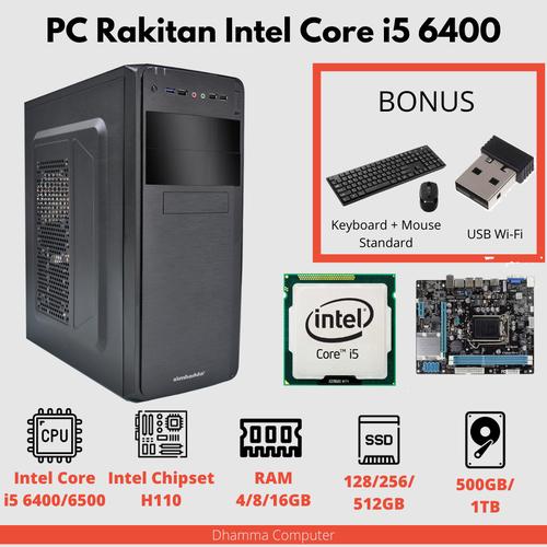 Komputer Rakitan Intel I5 6400 Motherboard Liemos Gaming PC