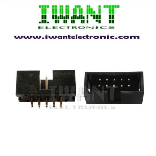 Jual IDC BOX 10PIN 2X5 MALE LURUS DC3-10P JACK IDC 10P MALE LURUS ...