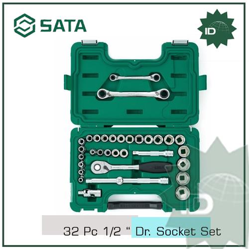 Promo Sata 09099 Kunci Socket Set (33Pc). 1/2
