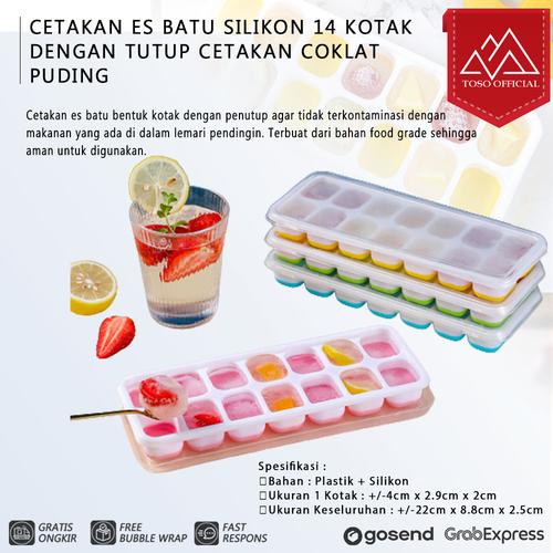 review jujur cetakan es batu silikon tutup kedap
