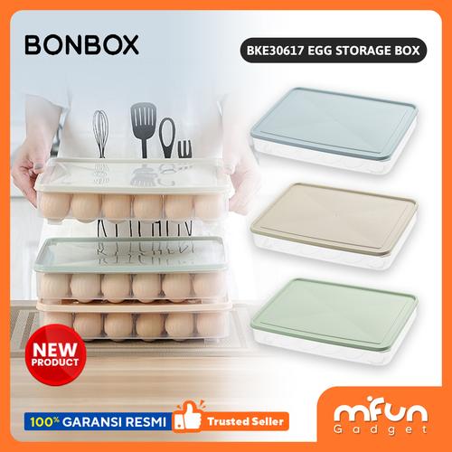 Promo Bonbox Tempat Penyimpanan Telur Egg Container Kotak Plastik ...