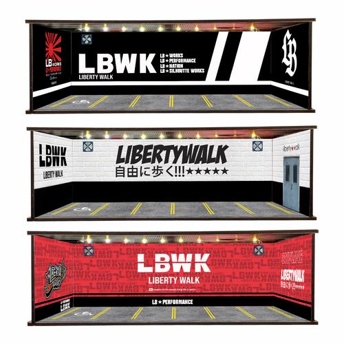Jual KARIMAKE DIORAMA Garasi 1/64 GARAGE LIBERTY WALK LBWK SUPER ...