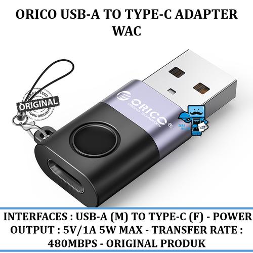 Whac Adapter Jual Orico Usb-A To Type-C Adapter Wac - Original Produk - Jakarta ...