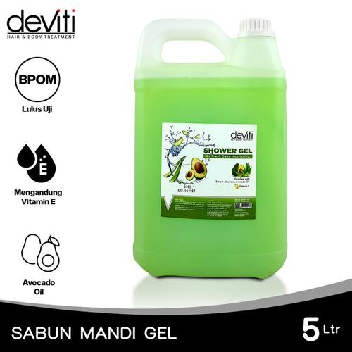 Deviti Jual Deviti Body Wash Shower Gel 5L - Sabun Mandi Extract Aloevera ...