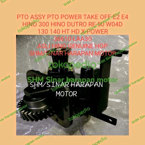 Jual PTO HINO DUTRO 300 EURO 4 RE61 POWER TAKE OFF ASSY 36610YX030