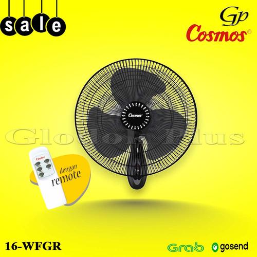 Jual Cosmos 16-WFGR Kipas Angin Dinding 16wfgr Wall Fan 16 inch remote ...