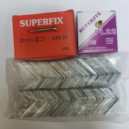 Promo paku ramset superfix mesiu angle clip / siku l / angel klip Jakarta Barat Hilcon