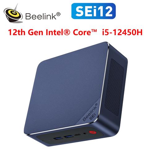 Jual Mini Pc Beelink SEI12 Intel Core 12th i512450H 16GB/500GB Windows Pro Jakarta Pusat