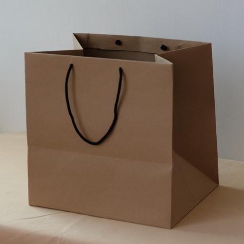 Jual PAPERBAG COKLAT KRAFT TALI TEBAL 23x15x30 cm Jakarta Pusat