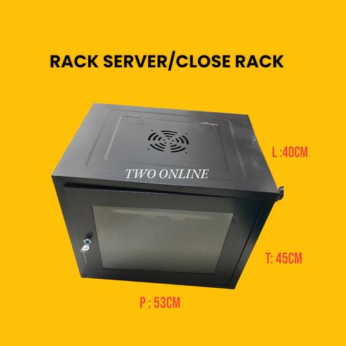 Jual WALLMOUNT RACK 9U / CLOSE RACK SERVER RACK 3 BESI - Jakarta Utara ...