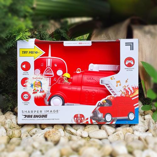 Jual Sharper Image Toy RC Fire Engine Lights And Sounds Kota Medan