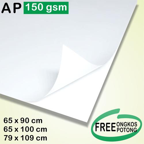 Jual Kertas Art Paper 150 gsm Ukuran Plano 65x90 Kab. Tangerang